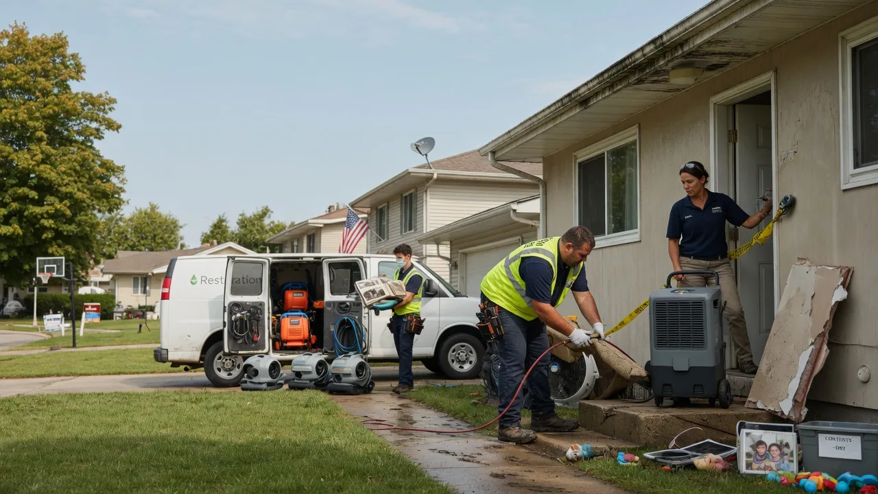 Water Damage Restoration in Tolna, ND near me